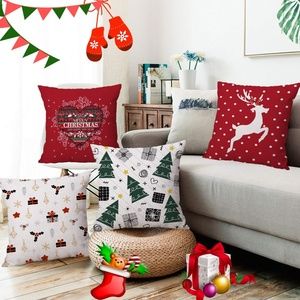 Christmas Throw Pillow Covers- Decor Cushion 4 set